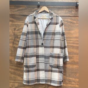 Altar’d State Plaid Coat